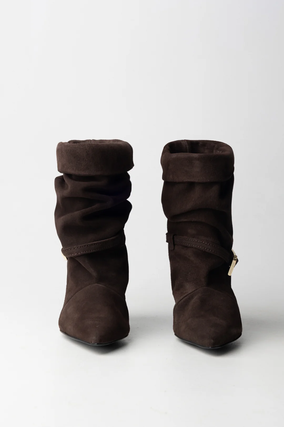 Stivalett Yunai In Suede con Cinturino - Image 4