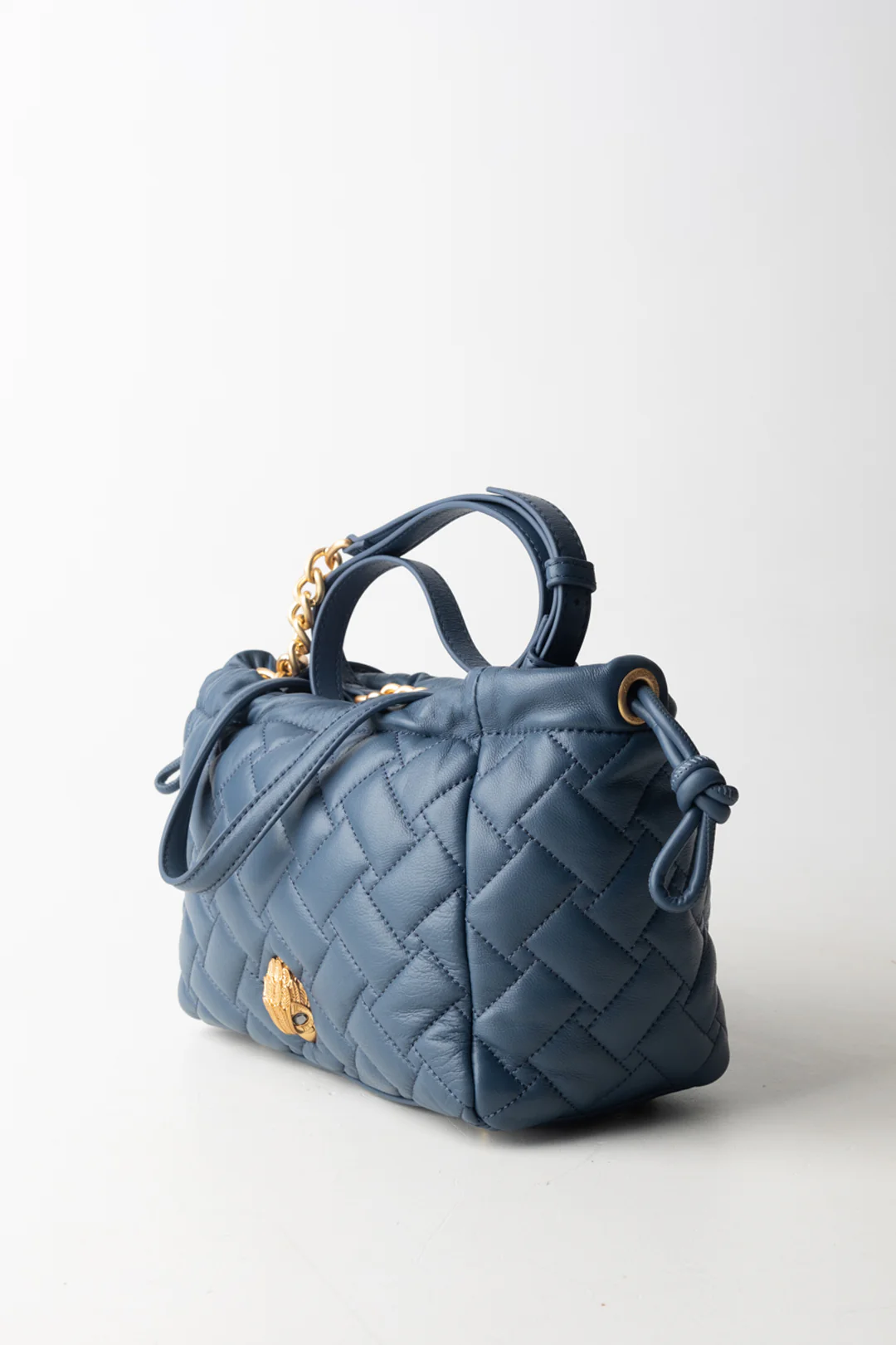 Borsa Tote String Piccola In Pelle Liscia - Image 3