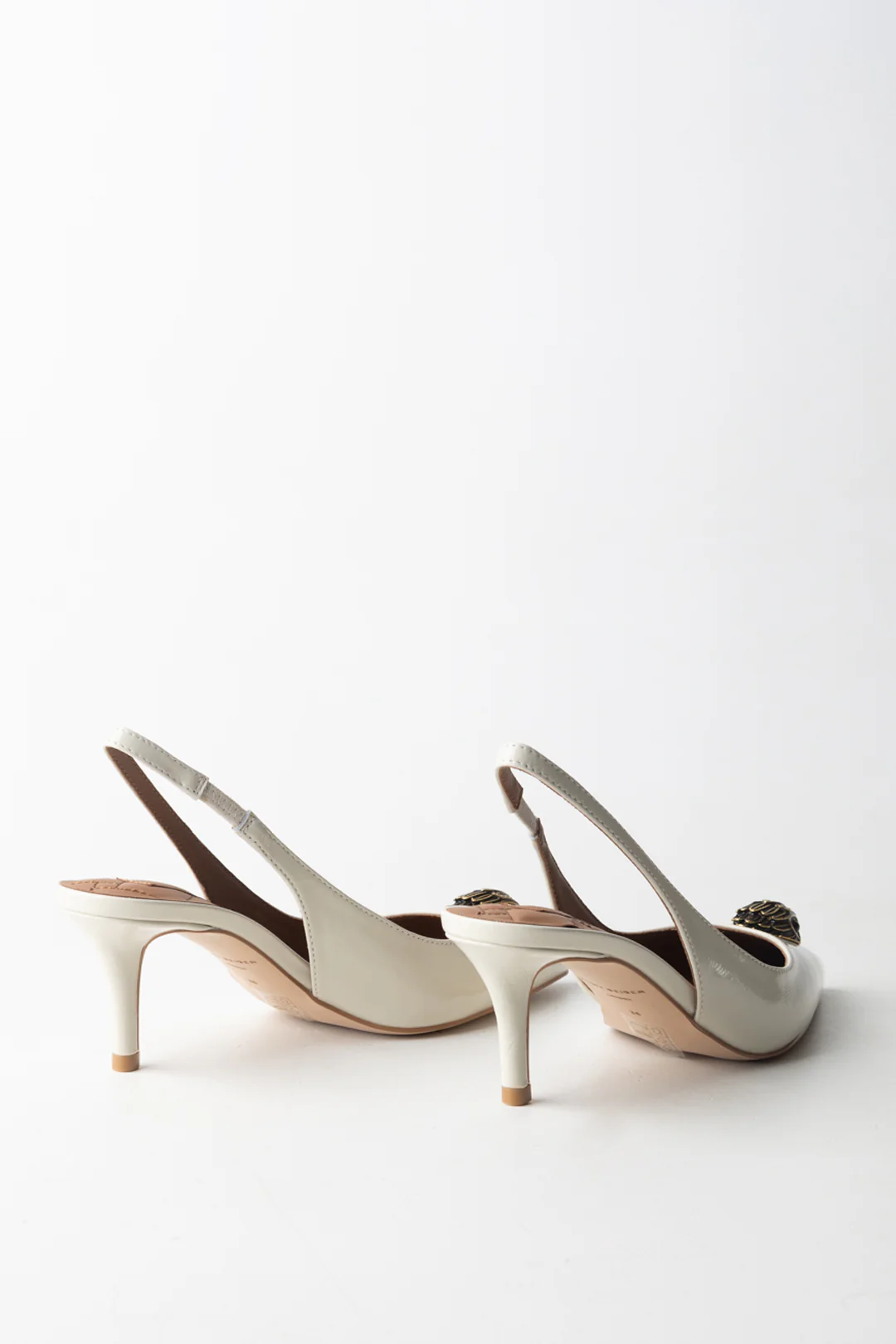Slingback Belgravia In Vernice con Logo - Image 4